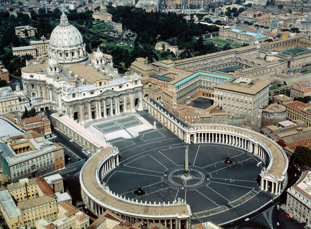 basilika santo petrus - berziarah ke Eropa img