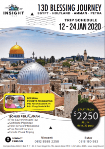 Tour And Travel Holyland 2020