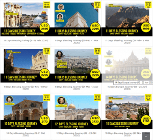 harga paket holyland 2020