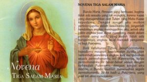 Pengelompokan Doa Novena Berdasarkan Kategorinya