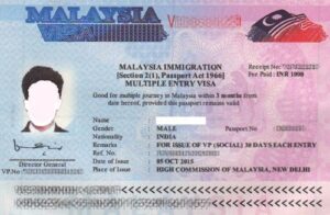 visa multiple entry Malaysia