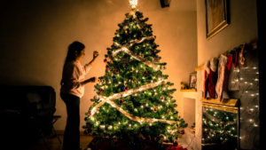 dekorasi natal sederhana